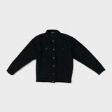 Opes Denim Black Jacket