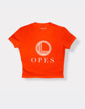 Signature Opes Cropped Tee